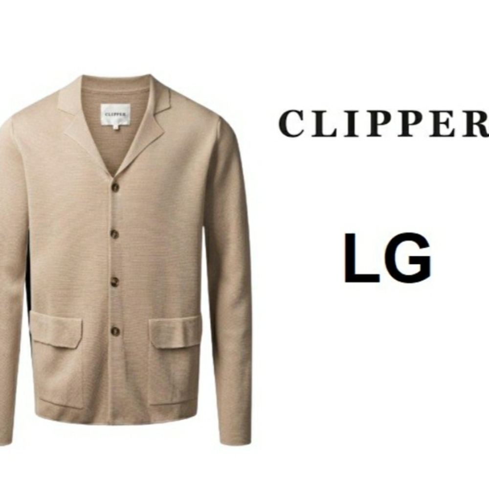 CLIPPER DK MANCHESTER BLAZER COBBLESTONE SAND